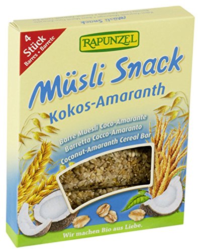 Rapunzel bio cereales Snack Coco de Amaranto (1 x 4 unidades)