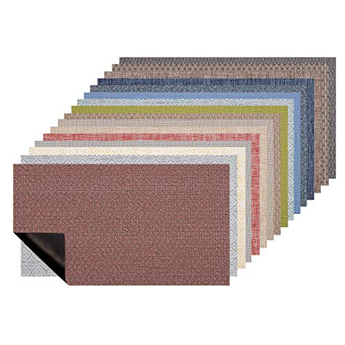 casa pura Tapis Intérieur Extérieur - Tapis Terrasse Résistant | Antisalissure, Impermeable & Antidérapant | Nombreux Design/Tailles | Pavia - 90x600cm