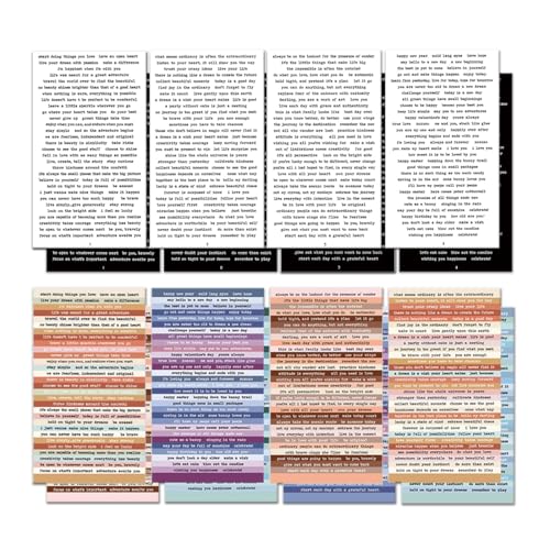 QEDBOJE 16 Hojas Set de Accesorios Vintage para Scrapbook, Pegatinas con Frases, Stickers para Bullet Journal, Accesorios de Diario para DIY Journaling Scrapbook