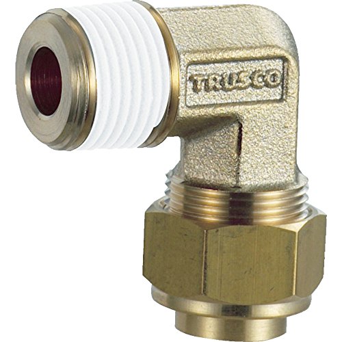 TRUSCO(トラスコ) クイックシール継手 エルボ φ6 呼びR1/8 TSA-6-01L