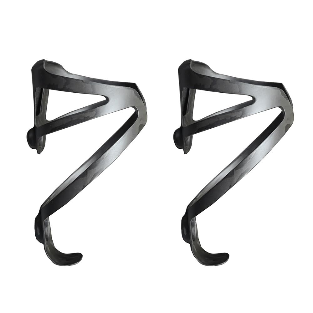 Flaschenhalter Fahrrad Fahrrad-Flaschenhalter, Vollcarbon, superleicht, for Rennrad/Mountainbike, Fahrrad-Wasserflaschenhalter, matt glänzend Fahrrad Flaschenhalter(Matte 2PCS)