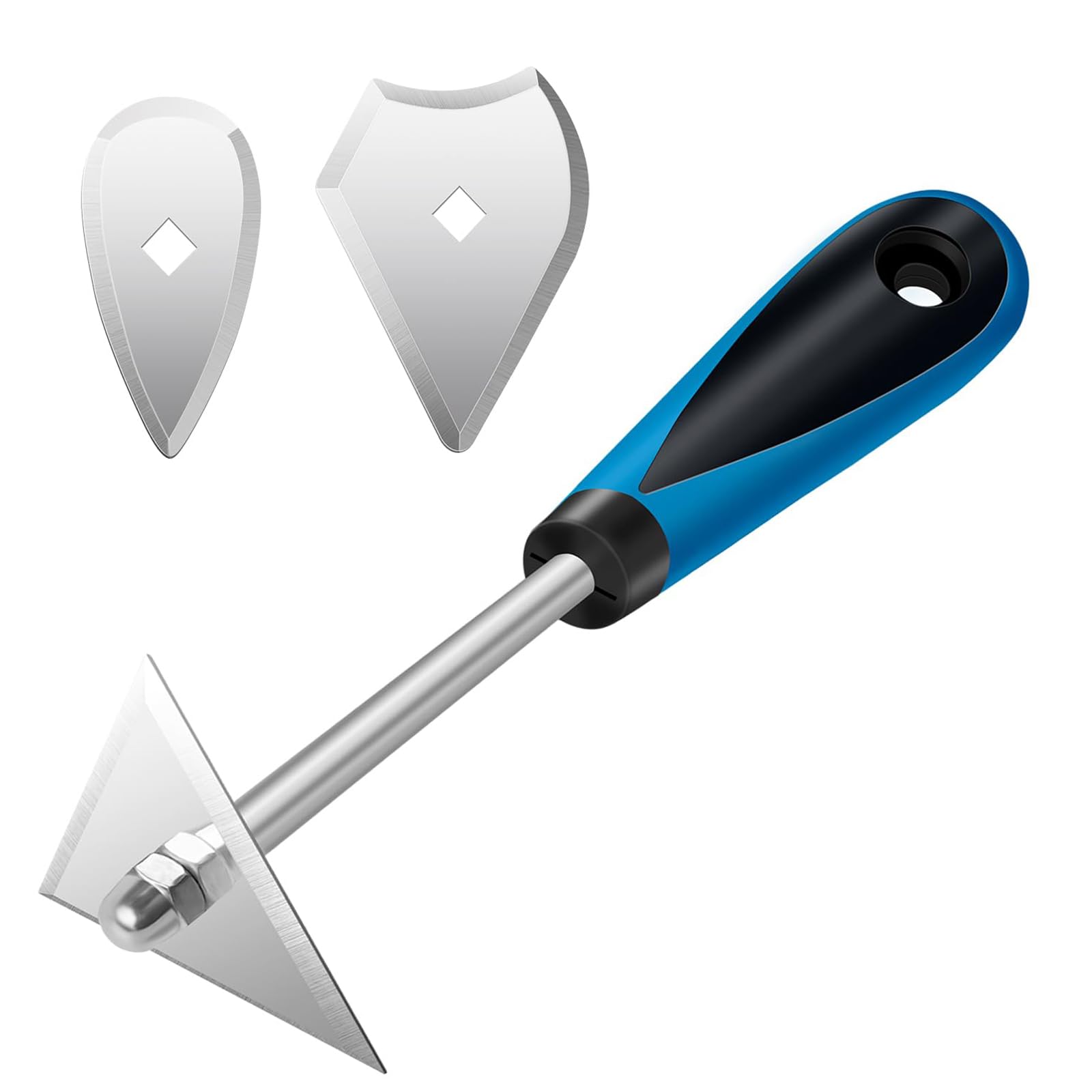 Grattoir 3-en-1 pour éliminer facilement le vernis tenace sans rayer le bois