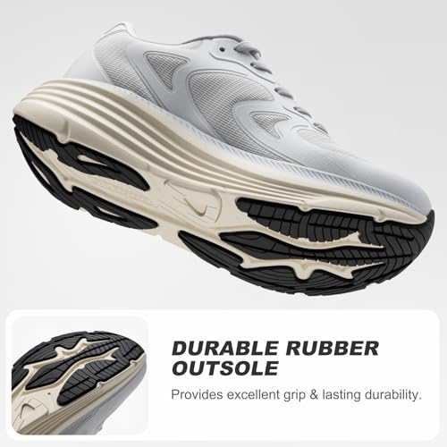 Image of ALEADER Womens Walking Shoes for 12-Hour Work Comfort, Anti-Fatigue Max Cushion Shoes for Standing All Day - Wide Fit for Nurses, Retail