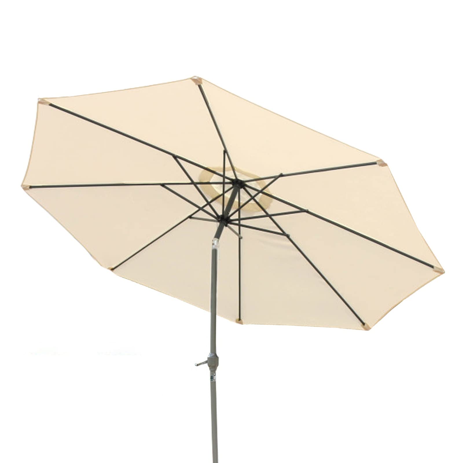 HCZKIUJY Outdoor Umbrellas/Parasol Umbrella, Umbrellas Sunscreen, With 8 Sturdy Ribs, Rain Windproof Umbrella, For Garden Patio Yard Beach Pool Table Parasol, Garden Sun Parasol.,Red
