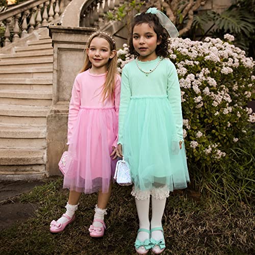 Ozkiz Girls Toddler Casual Tutu Princess Long Sleeve Dress2