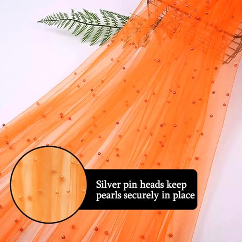 Orange Table Runner, Autumn Table Cloth, Cheese Cloth Table Runners for Fall Decor, 75x300 Cm Orange Sheer Table Runner for Birthday Party, Holiday Dining Table Decor, Seasonal Home Decoration - Cosy Home Interiors Orange Table Runner, Autumn Table Cloth, Cheese Cloth Table Runners for Fall Decor, 75x300 Cm Orange Sheer Table Runner for Birthday Party, Holiday Dining Table Decor, Seasonal Home Decoration - Image 3