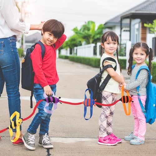 Image of Kajaia Bee Walking Rope for Kids Classroom Supplies Preschool Walking Rope with Handles Fits up to 20 Children for Toddlers Kids Daycare Preschool Walk Guides