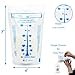Unimom 60 Breast Milk Storage Bags - Self Standing, Freezer Safe, Leak Proof Zip Top Closure, Pre Sterilized, BPA Free, Marked Measurements – 7oz – by Unimom