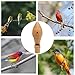 Bird Call, 1.57 Inches Wooden Portable Whistle with Realistic Sound for Hunting Watching, Simulation Decoy Caller Device with Compact Design, Nature Accessories for Enthusiasts Adults Newcomers