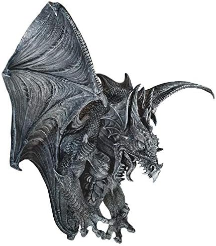 Design Toscano Vengeance, the Dragon Wall Sculpture