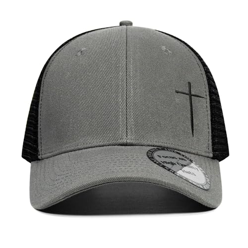 Image of Christian Hats for Men Women,Jesus Cross Hat Christian Religious Gifts for Birthday /Christmas