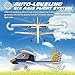 DEERC RC Plane, 2.4GHZ Remote Control Airplane W/ 3 Batteries & 6-axis Gyro Stabilizer, 2CH RTF RC Glider Toy for Beginners Kids Boys Girls Adults