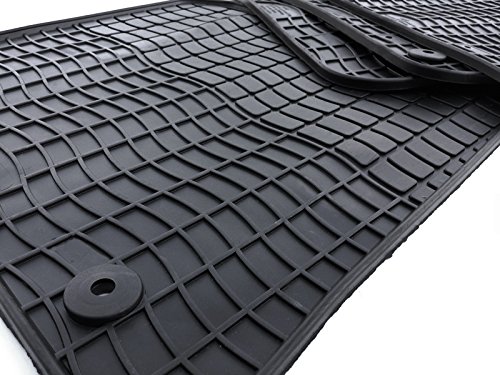 kh Teile 12210 Gummimatten passend für Q5/SQ5 (8R) Premium Qualität Gummifußmatten schwarz...