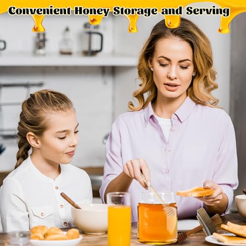 Loscarol 18oz Glass Honey Jar