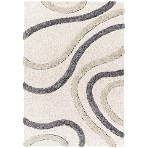 Image of Carpet Mahal Presence Gorgeous Design of Super Soft Shaggy Carpet for Living Room, Bedroom, Hall and Anywhere in Home. [12x18 feet]