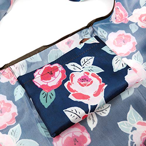 Image of allydrew Large Foldable Tote Nylon Reusable Grocery Bag