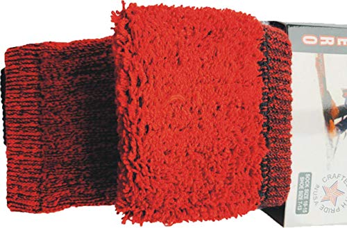 Diamond Star Marino Wool Socks Mens 6 Pairs Premium Thermal Socks Insulated For Cold Weather Comfortable Warm Winter Socks Size 10-15 (3 Black,1Red,1Grey,1Royal Blue) #TOP6