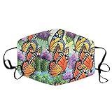 ZHX 10 Stück Weihnachten Mund und nasenschutz Gesichtsschutz Schutzhülle Outdoor Schutztuch staubdicht Winddicht Mund Schal für die persönliche Gesundheit Einstellbar Sportmundschutz (J)