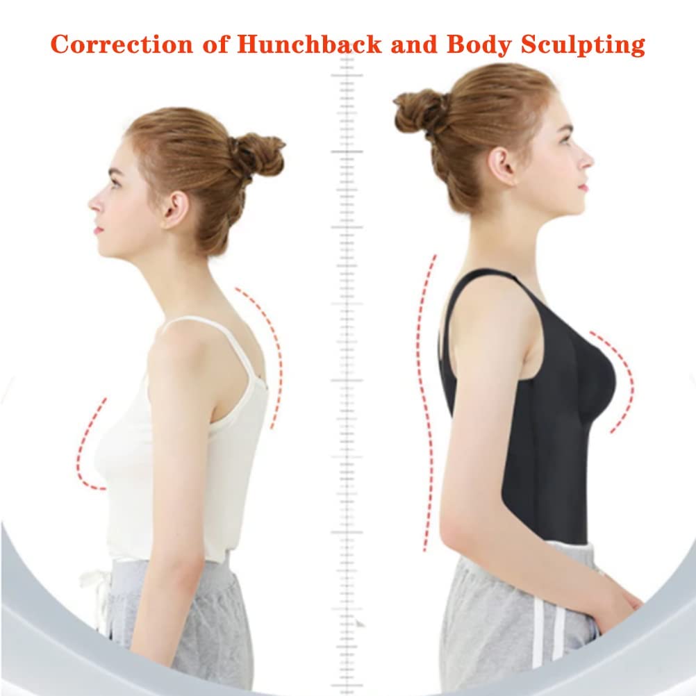 TTDGYYXW 3 en 1 Cintura Abotonada Sujetador Fajas Mujeres Cintura Entrenador corsé Barriga Control Fajas corrección de jorobado