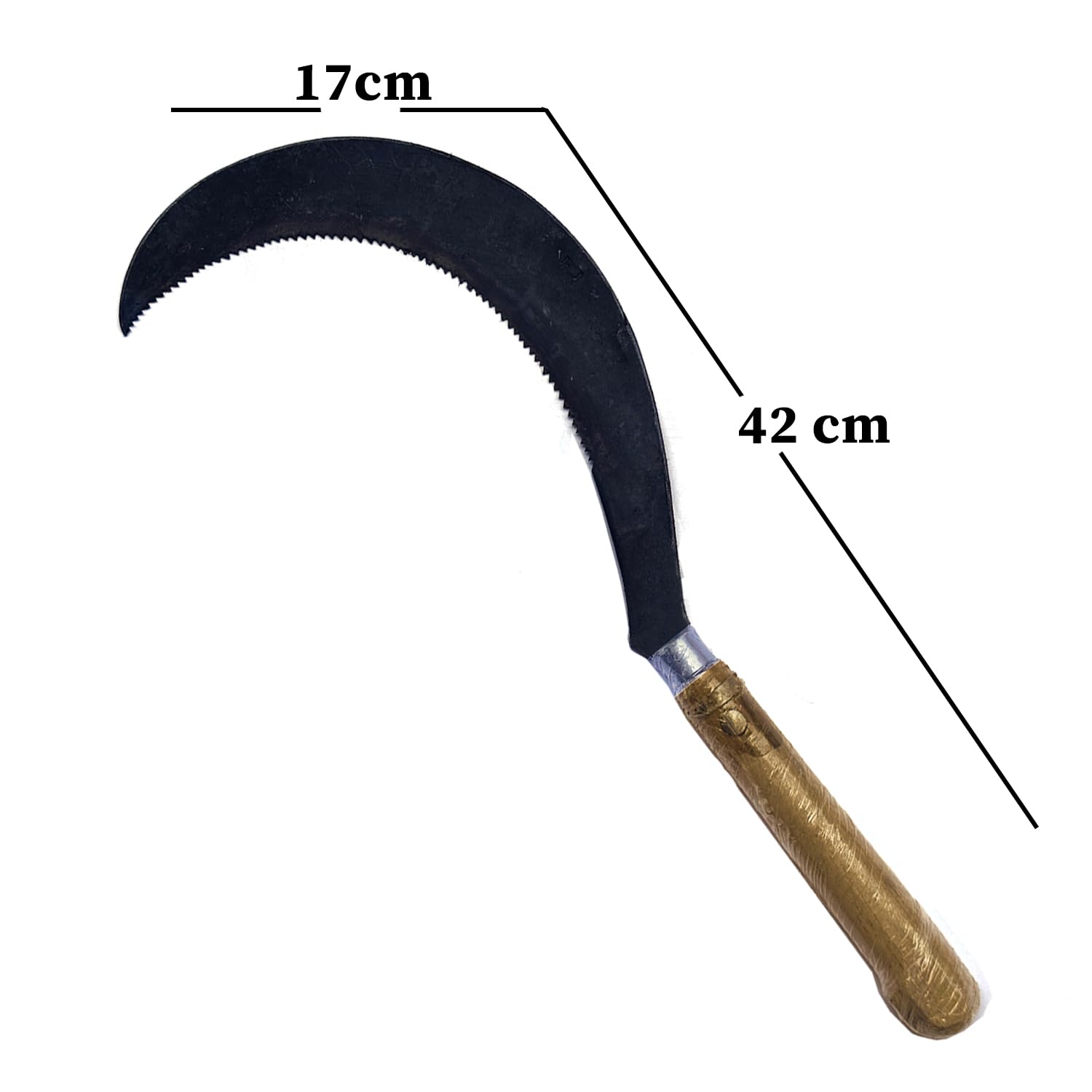 Traditional Handmade Kitchen Knife – Medium Size, High-Tempered