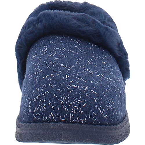 Skechers Womens Sweet Walk Slides Comfy Slip-On Shoes Navy 7 Medium (B,M)