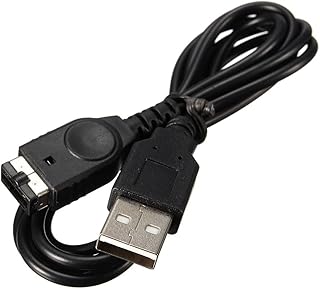 [DROGIA] GBA SP・初代NDS対応USB充電ケーブル 急速充電 高耐久設計 断線防止 旅行用 コネクタ強化 軽量コンパクト 持ち運び簡単