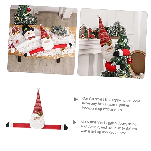 Estrella punta del árbol de Navidad para decorar el hogar en estas fiestas 5