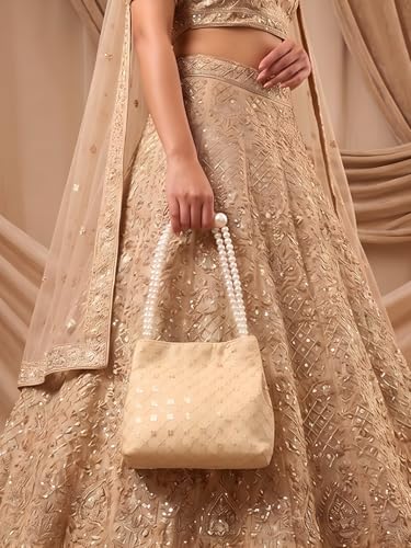 Image of Adiva Potli Handbags For Women | Potli Bags For Ladies For Wedding | Potli Bags For Women | Wedding Bags For Woman | Batwa Potlis Hand Bag | Designer Potli Bag For Ladies For Marriage