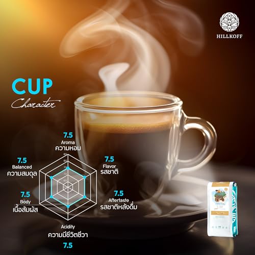 Hillkoff Coffee Beans from Northern Thai Arabica 100% Doi Khun Kong miniatura 5
