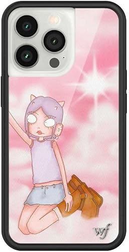 Wildflower Carcasas - Compatible con Apple iPhone 13 Pro  Protector negro parachoques, certificado de prueba de caídas de 4 pies, pequeña empresa