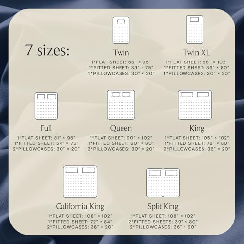 Image of LuxClub 4 PC Queen Sheet Set, Breathable Luxury Bed Sheets, Deep Pockets 18 inch Wrinkle Free Cooling Sheets Machine Washable Hotel Bedding Silky Soft - Navy Queen