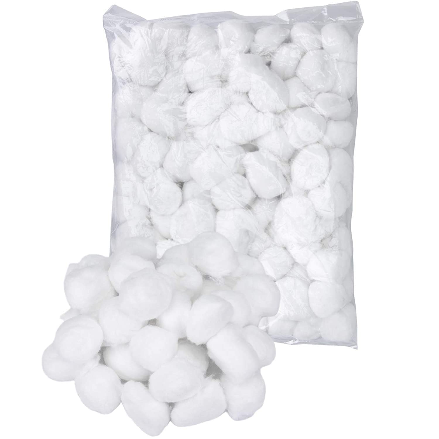 White Cotton Balls for Eye, Face Makeup and Makeup Removal, Nail Paint Remover, Baby and Skin Care Pack of 4(200 units)-image-20