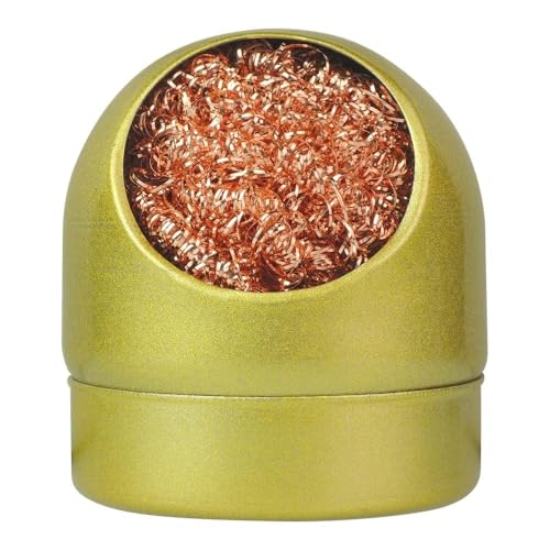 Image of Tch- Metal Wire Welding Soldering Solder Iron Tip or Bit Cleaner Steel Ball Mesh tool