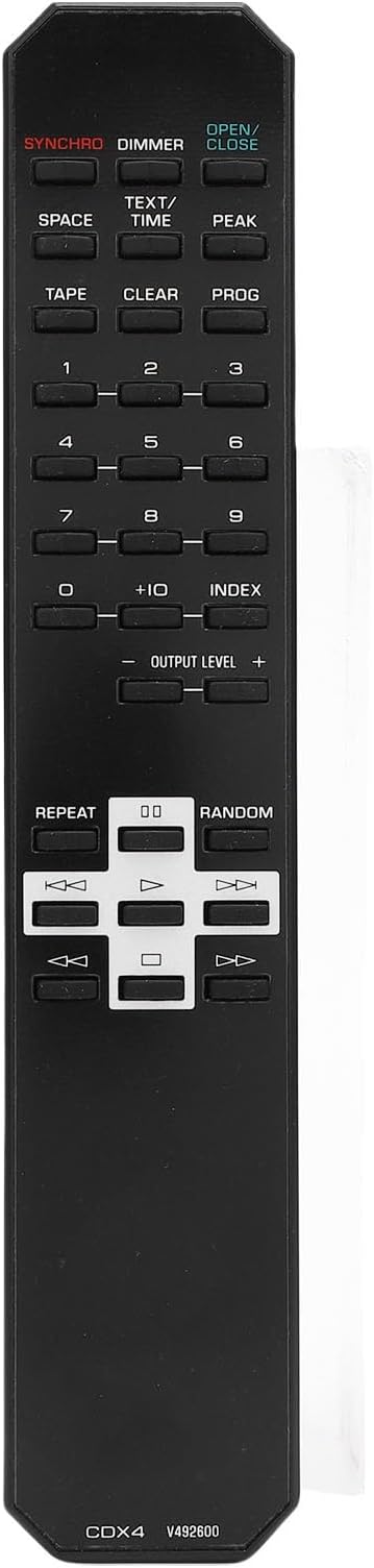 Generic Remote Control Replacement for CDC 506 CDC 585 CDX4 V492600, CD Player Remote Controller, No Setup Needed