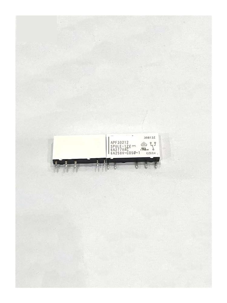 POWTAXBJGD APF30212 12V 5-pin Relay Set, Normally Open 6A 12VDC