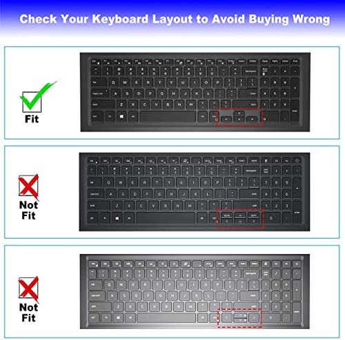 Protector para teclado Compatible Dell Inspiron y G Series miniatura 2