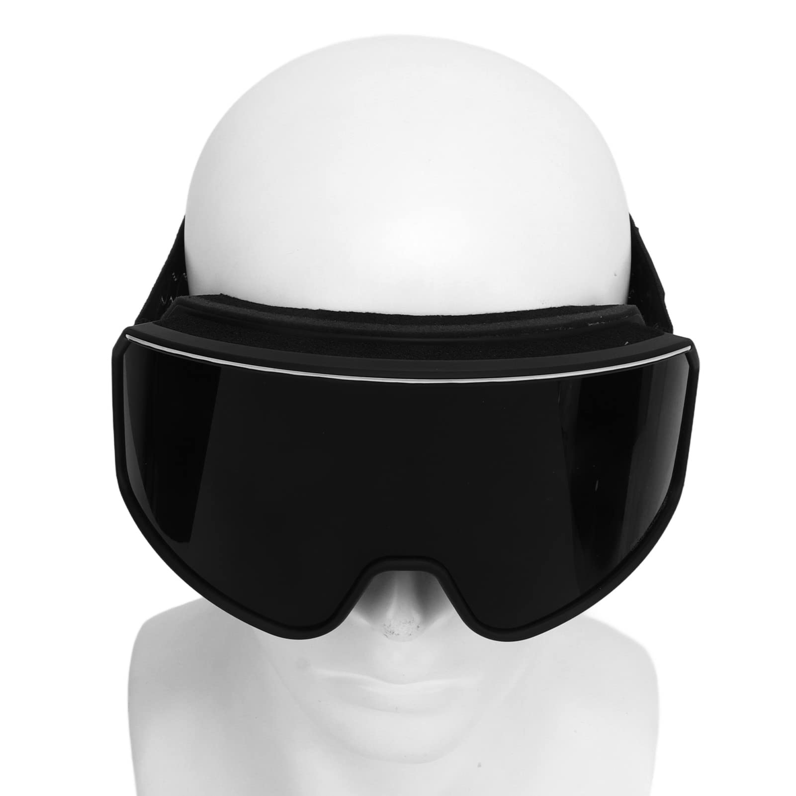 POENVFPO Occhiali da sci, lenti in PC a doppio strato con protezione anti-appannamento occhiali da neve con design OTG per uomo donna bambini adulti sci snowboard
