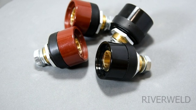Accessorio Saldatura Per Cavi TIG Pannello Connettore Dinse Per Saldatura TIG - Spina E Presa Rapida 315A, Montaggio Semplice Connettori Per Saldatrice