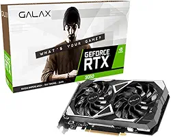 Placa de Vídeo Galax GeForce RTX 3050 EX 2X 6GB 96Bit GDDR6-35NRLDHP9ODV