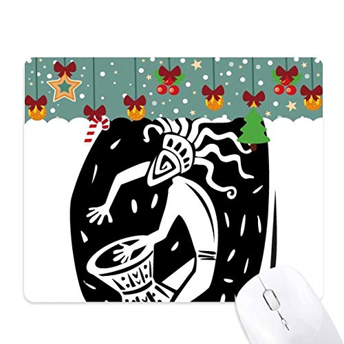 Tapis de souris Égypte Pharaon tapis de bureau cadeau de Noël en caoutchouc