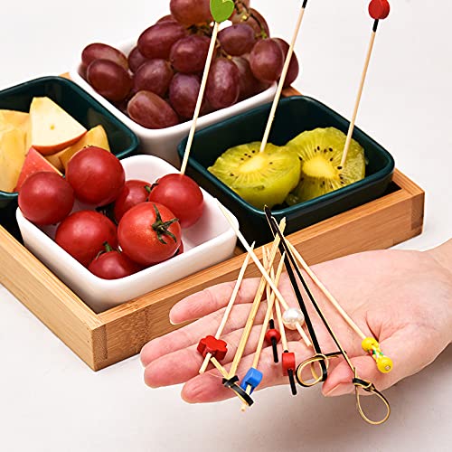 Apero Accessoire Brochettes Cocktail Bois - Lot 200 Cure-dents Perles Colorées 12cm Pique Brochette Apero Accessoire Brochettes Cocktail Bois - Lot 200 Cure-dents Perles Colorées 12cm Pique Brochette