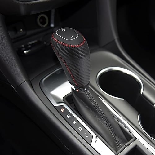 Miniatura 9 de Funda protectora de piel auténtica automática para palanca de cambios para Chevrolet Equinox Malibu Chevy Accesorios (B2)