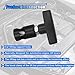 Lift Support Clamp for Car Hood, Hood Strut Shock Holder Car Hood Prop Rod Tool, Hood Stay Holder Prop Rod Stopper Retainer Tool, Piston Stop Tool Strut Clamp for Liftgate Tailgate Hatch (Black, 2PCS)