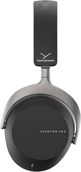 beyerdynamic AVENTHO 300 Wireless Bluetooth Headphones, Over Ear, Active Noise Cancelling, USB-C Charging, 50 Hours Playtime, Ultra Comfortable, Dolby Atmos and Head Tracking, Black