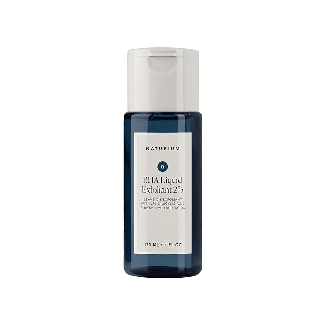 Naturium BHA Liquid Exfoliant 2 Leave-on Face Skin Care Exfoliating Pore Treatment with Salicylic Acid Bioactive Fruit Acids