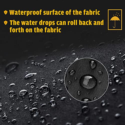 ValueHall Fire Pit Cover 600D Afdekking voor Ronde Haard Beschermhoes voor Vuurschaal Outdoor Barbecue Grill Cover… - Image 7