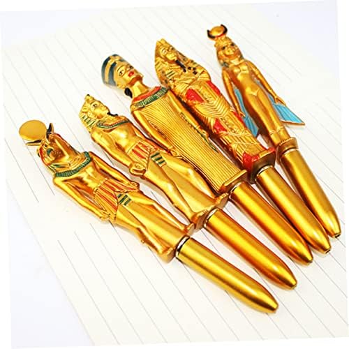 NUOBESTY Mısır tasarımlı eğlenceli tükenmez kalem, okul ve yazı gereçleri için, rastgele stil - Görsel 5