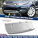Silver Front Bumper Skid Plate Trim For Land Rover Range Rover Evoque 2016-2018 NON SPORT DYNAMIC LR079014