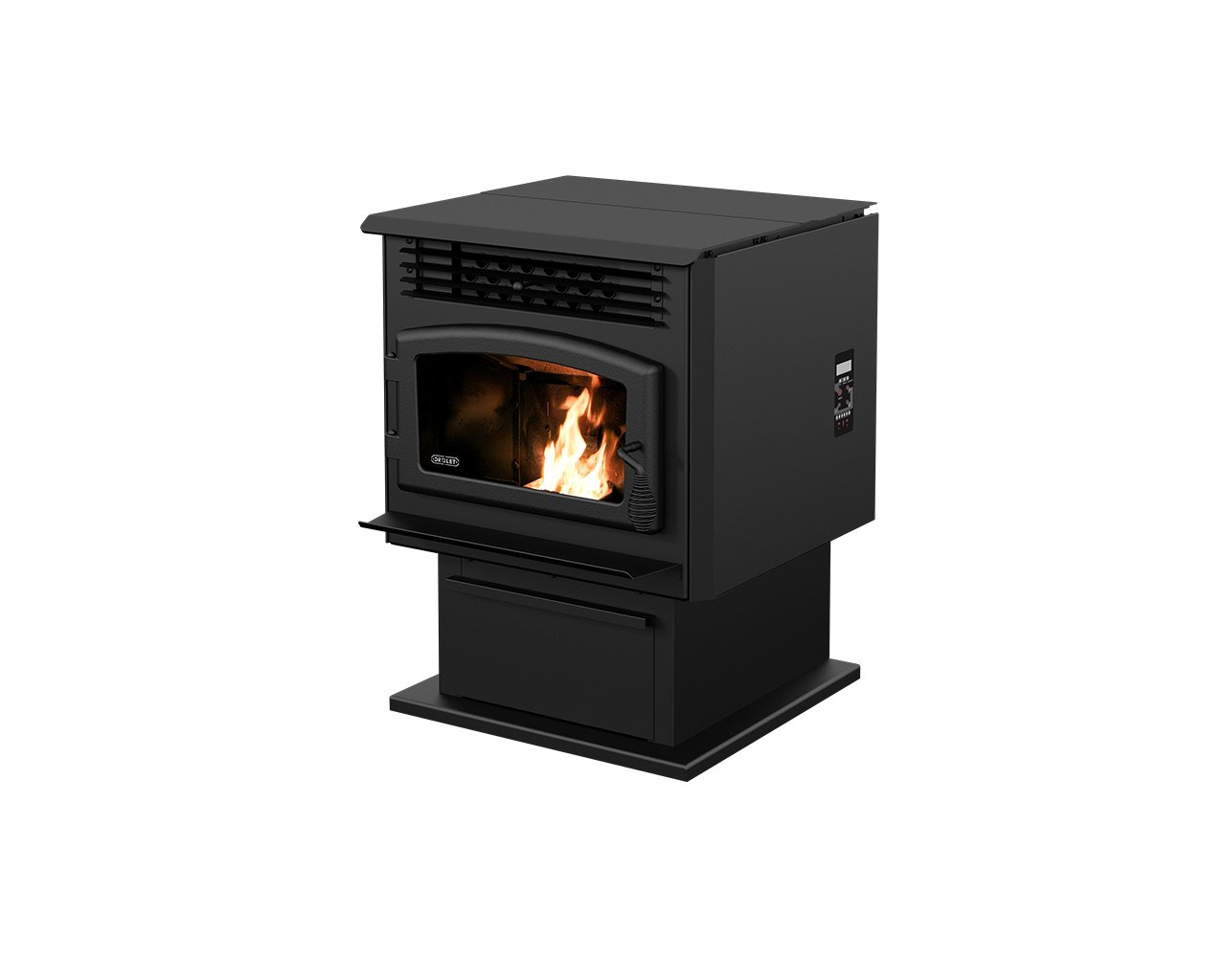 Drolet Eco-55 Pellet Stove - 40,000 BTU, Model #DP00070, EPA-certified :  Amazon.ca: Tools u0026 Home Improvement