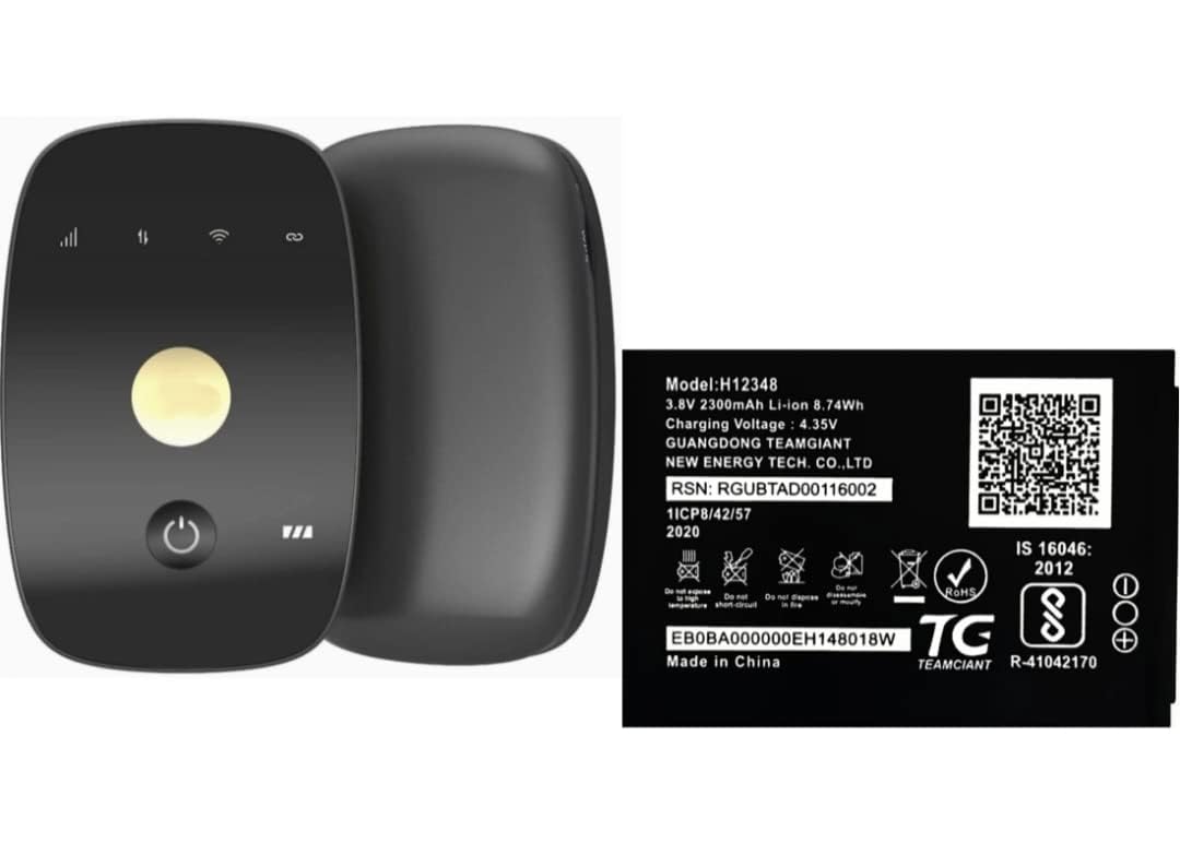 Nextwave Original H12348 Battery Compatible for Reliance Jio WiFi 4G Router JioFi 2 M2 (2300mAh) (B0CGBLWBBB) Amazon Price History, Amazon Price Tracker